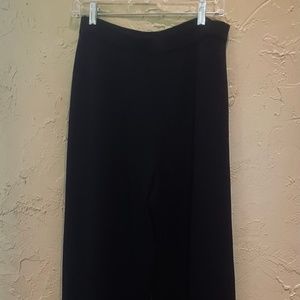 St. John Black basic knit pants